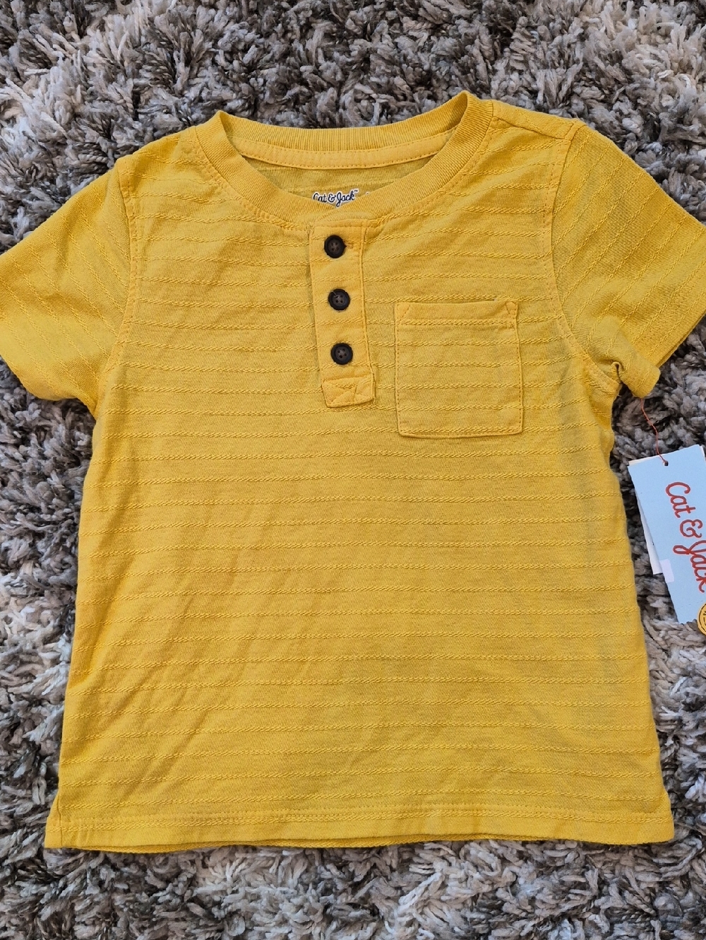 Cat & Jack Cotton Pocket Tee